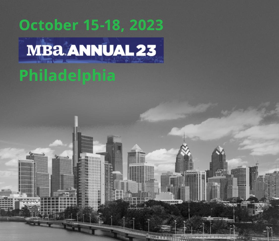 MBA Annual Convention & Expo 2023, Oct 15-18 MBA Annual23 Events Page